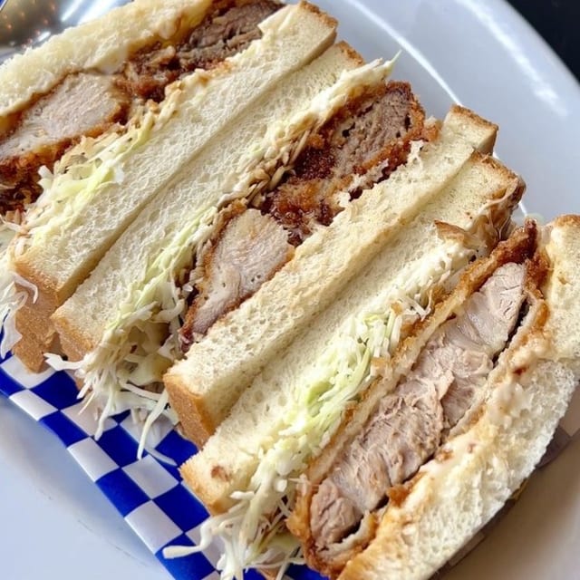 Pork or Chicken Katsu Sandwich.
