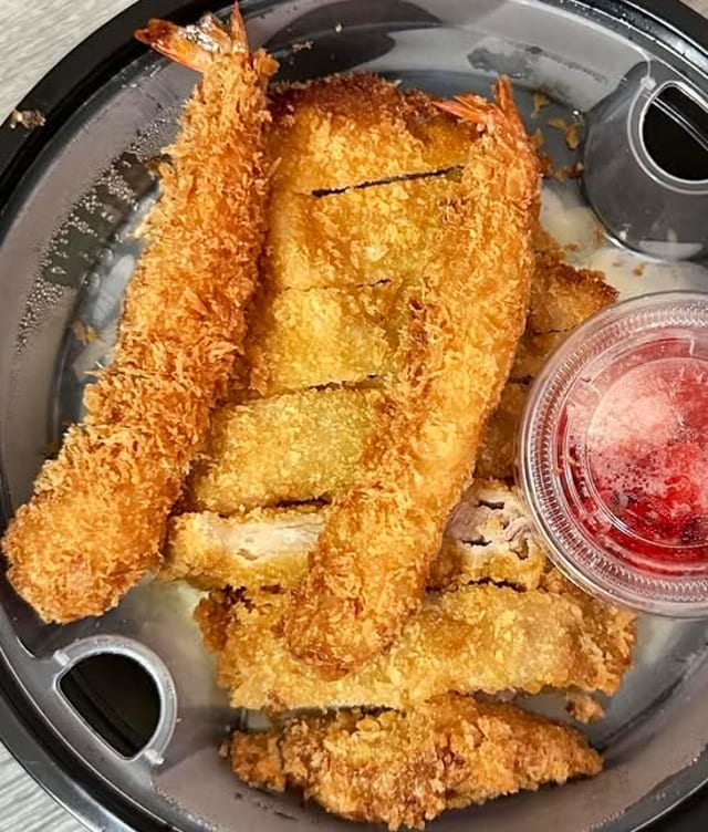 Pork Katsu Curry with Cheese.