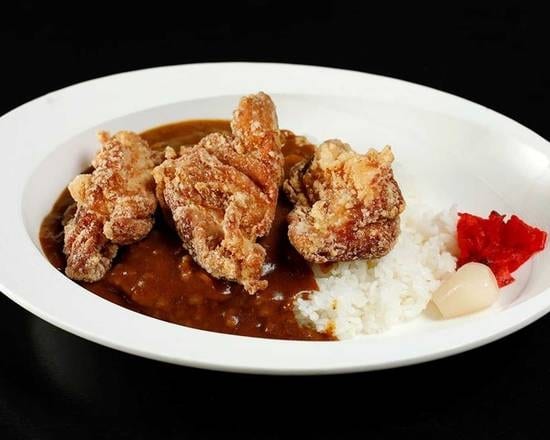 Karaage Curry with Cheese.