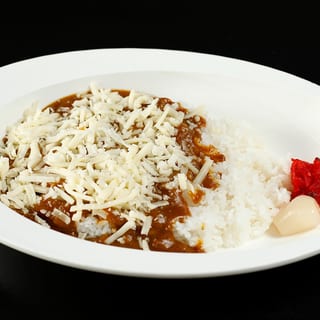 Plain Curry Rice with Cheese