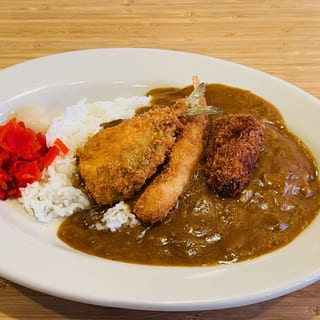 Mixed Seafood #2 Aji, Ebi, Kaki