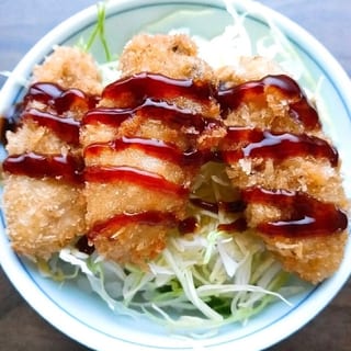 NEW Kaki Fry Donburi w/house katsu sauce